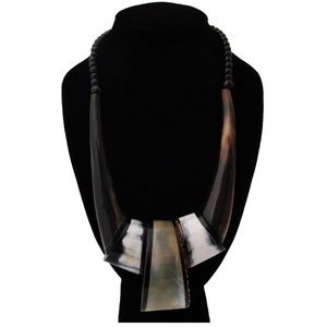 👑NAROBI BLACK BEADED NECKLACE 👑*NWT*